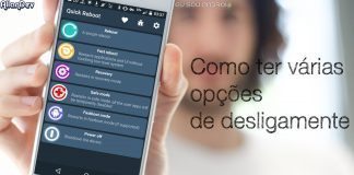 Como ter mais funções no menu desligar do seu dispositivo Como ter mais funções no menu desligar do seu dispositivo