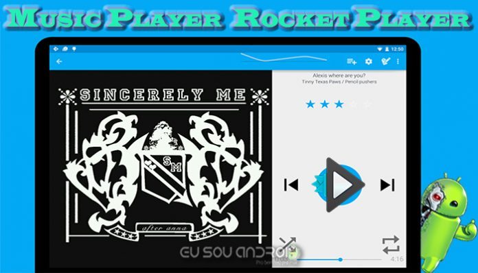 Music Player Rocket Player Capa v3.4.1.200