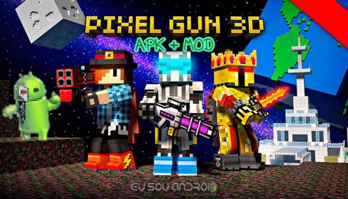 Pixel Gun 3D Pocket Edition Capa v10.4.4 Pixel Gun 3D Pocket Edition