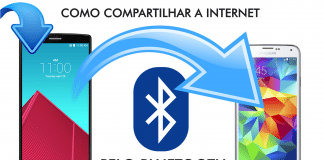 Como compartilhar a internet pelo Bluetooth
