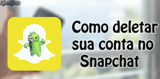 Como deletar sua conta do Snapchat pelo Android Como deletar sua conta do Snapchat pelo Android
