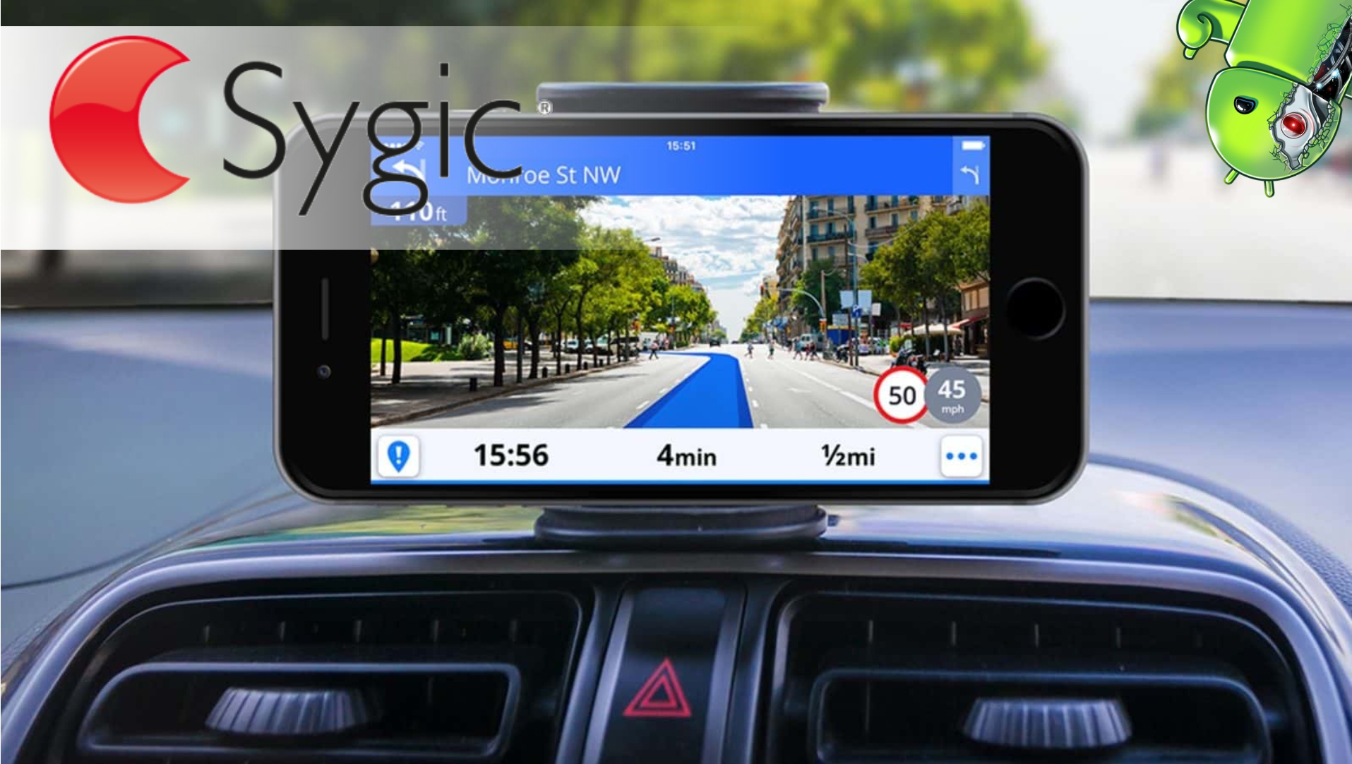 Sygic GPS Android Navigation Maps - Eu Sou Android