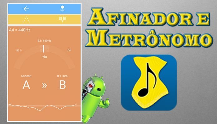 Afinador e Metrônomo Capa v3.00