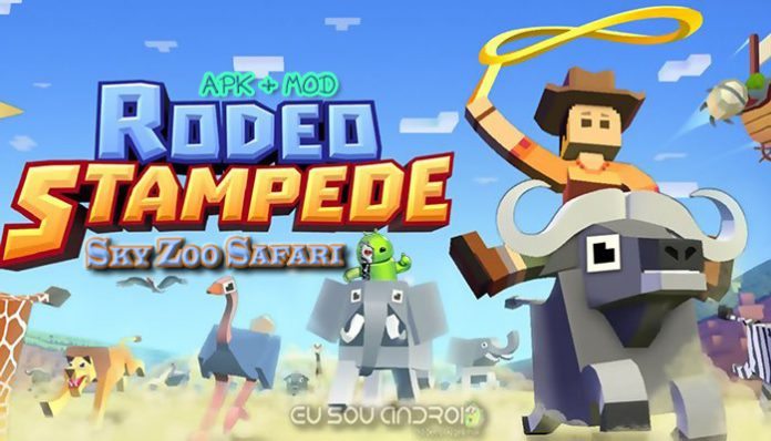 Rodeo Stampede Sky Zoo Safari MOD v1.1.1 Capa Rodeo Stampede Sky Zoo Safari MOD