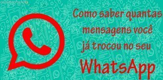 Como saber quantas mensagens você mandou no WhatsApp