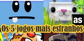 Os 5 jogos mais estranhos para Android Os 5 jogos mais estranhos para Android