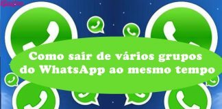 Como sair de vários grupos ao mesmo tempo no WhatsApp