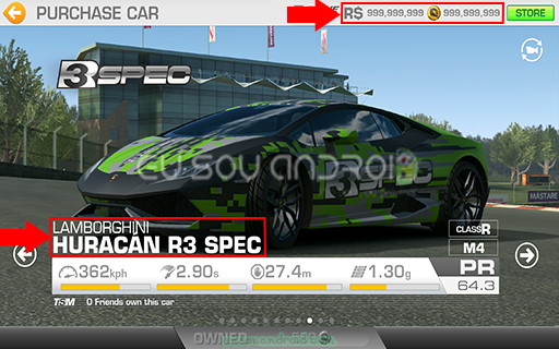 Real racing 3 mega mod apk