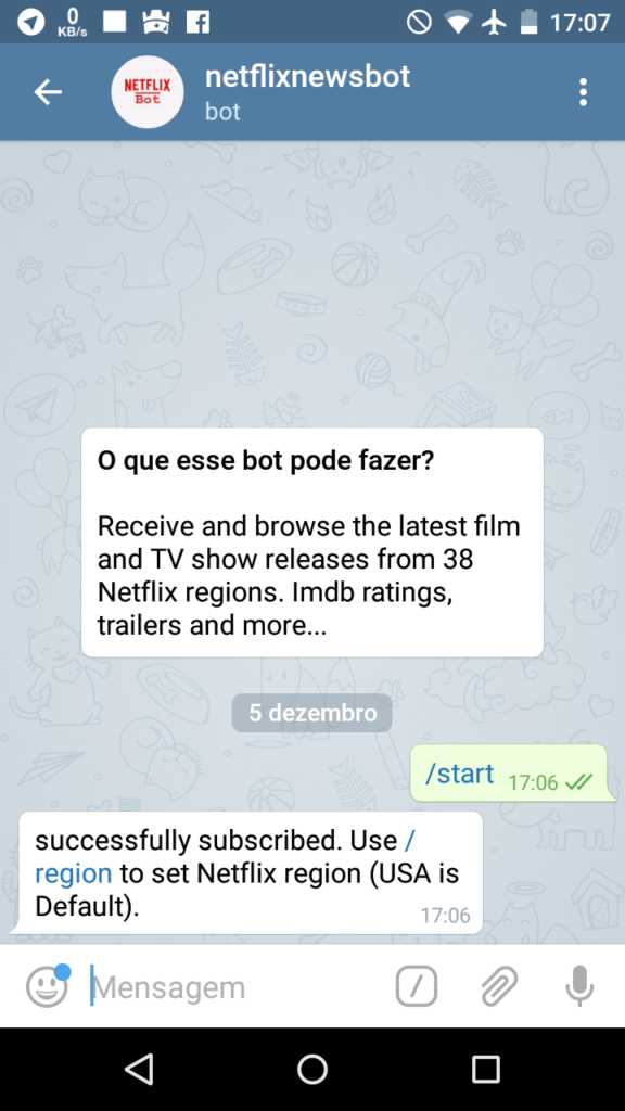 Receba Todos os Lançamentos do Netflix em seu Android pelo Telegram