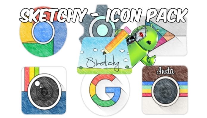Sketchy - Icon Pack apk