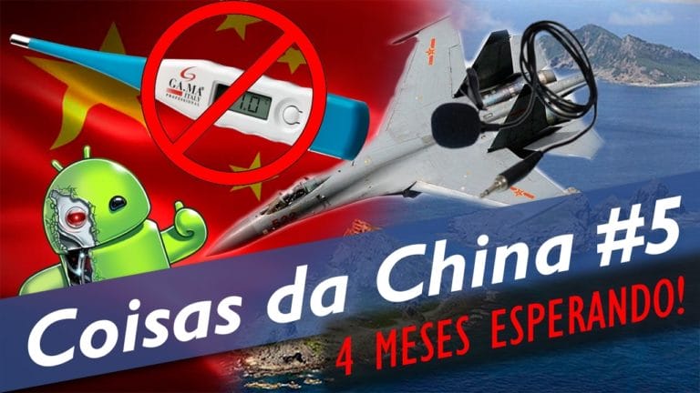 4 meses pra chegar da China