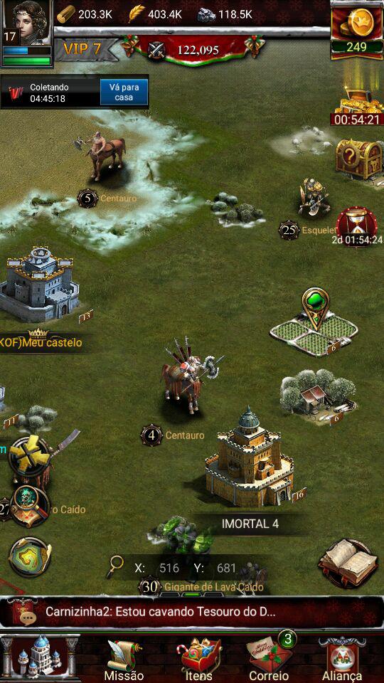 Como criar castelos farm no Clash of Kings - Eu Sou Android