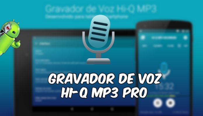 Gravador de Voz Hi-Q MP3 Pro