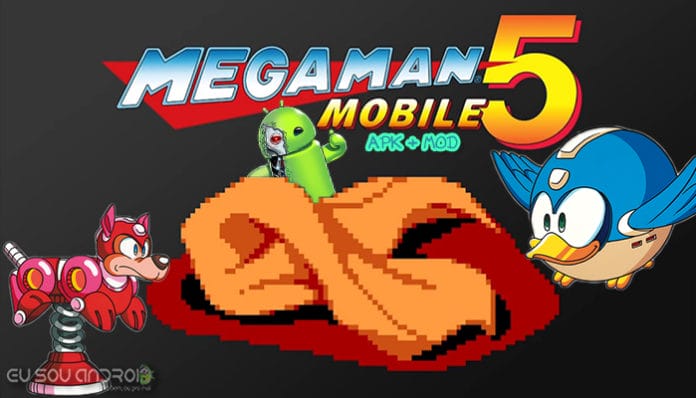 MEGA MAN 5 MOBILE v1.00.00 Capa MEGA MAN 5 MOBILE