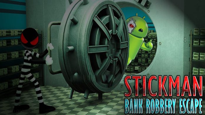 Stickman Bank Robbery Escape Stickman Bank Robbery Escape