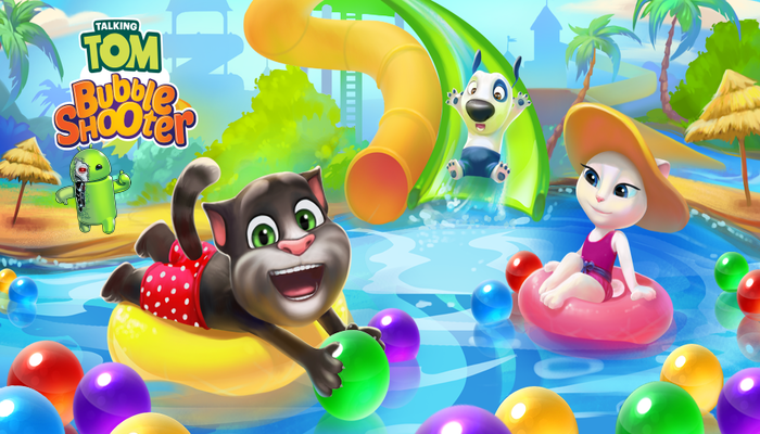 Talking Tom Bubble Shooter v1.4.2.126 MOD APK - Eu Sou Android