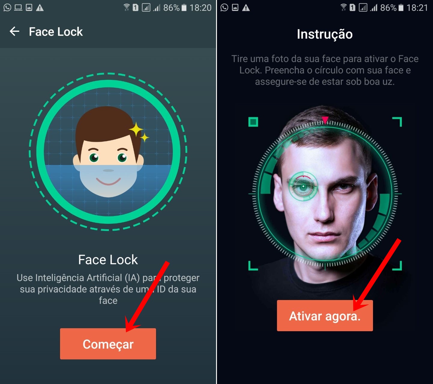 Como Configurar O Reconhecimento Facial No Android E Proteger Seus Apps Eu Sou Android