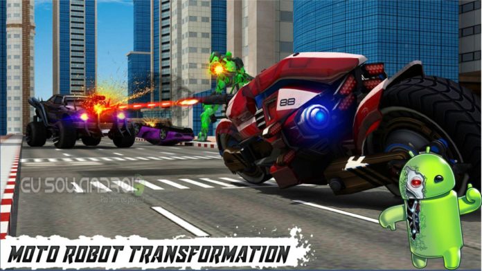 Moto Robot Transformação Moto Robot Transformação