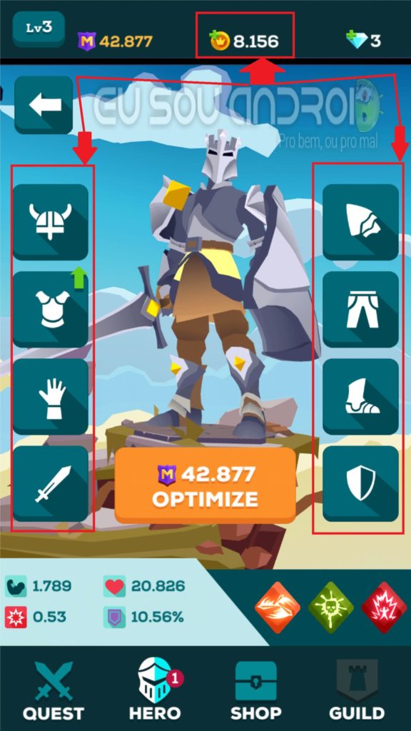 The Mighty Quest for Epic Loot v0.6.2 MOD APK - Eu Sou Android