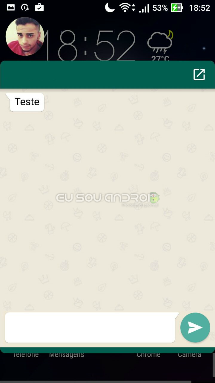 Notificações do WhatsApp Igual ao Messenger