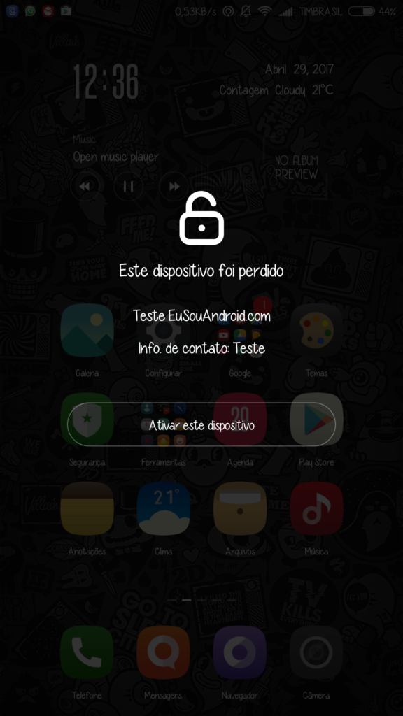 Como Bloquear O Seu Celular Xiaomi Eu Sou Android 3183