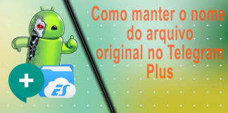 Como Manter o Nome do Arquivo Original no Telegram Plus