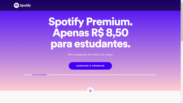 Spotify lança plano “Premium para Estudantes” por metade do preço no Brasil