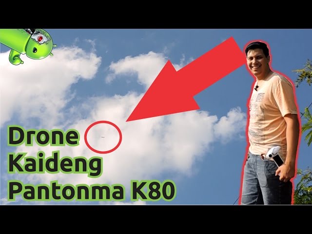 Mandei meu Drone pro Espaço! Analise e Testes no Drone Kaideng Pantonma K80