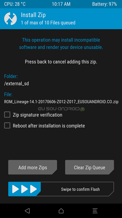 Install Custom ROM LineageOS Zenfone 3