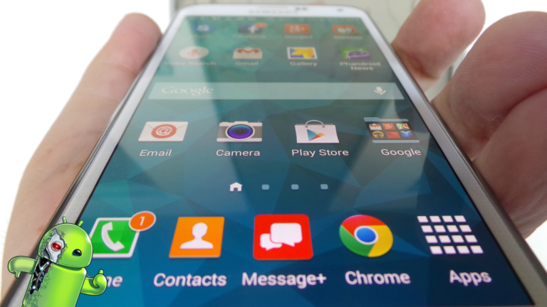 Atualização da TouchWiz permite fazer gestos para descer a barra de notificação