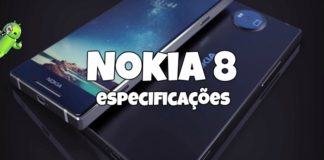 Nokia 8 Especificações Reveladas Nokia 8 especificações