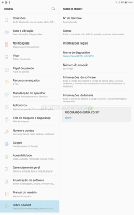 ROM 7.0 Nougat no Galaxy Tab A 2016 com ROOT FULL (7)