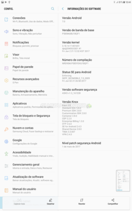 ROM 7.0 Nougat no Galaxy Tab A 2016 com ROOT FULL (8)