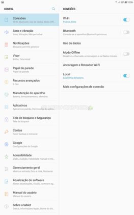 ROM 7.0 Nougat no Galaxy Tab A 2016 com ROOT versão Lite (6)