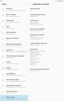 ROM 7.0 Nougat no Galaxy Tab A 2016 com ROOT versão Lite (8)