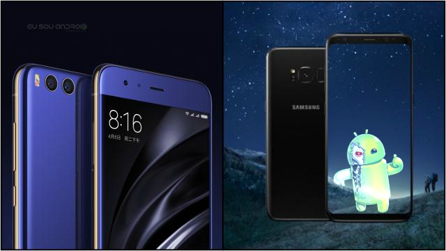 Preço Xiaomi Mi6 vs Galaxy S8