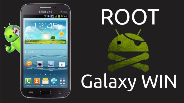 ROOT no Galaxy WIN