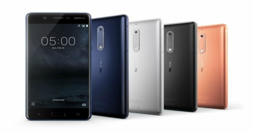 Nokia 3, 5, 6 e 8 obterão atualização para o Android 8.0