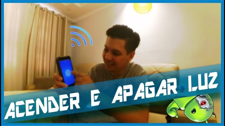 ACENDER e APAGAR lampadas pelo celular