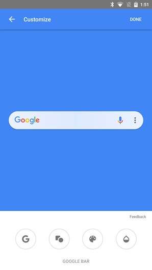 Modificar Widgets do Google