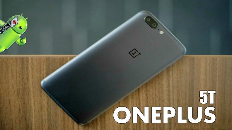 OnePlus 5T com tela de 6