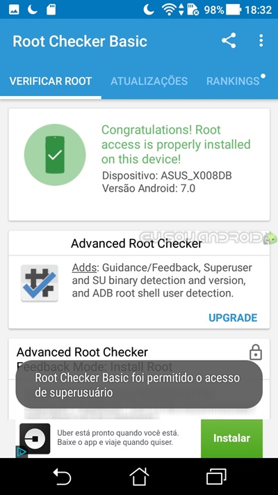 ROOT Zenfone 3 MAX Magisk Android 7.0 