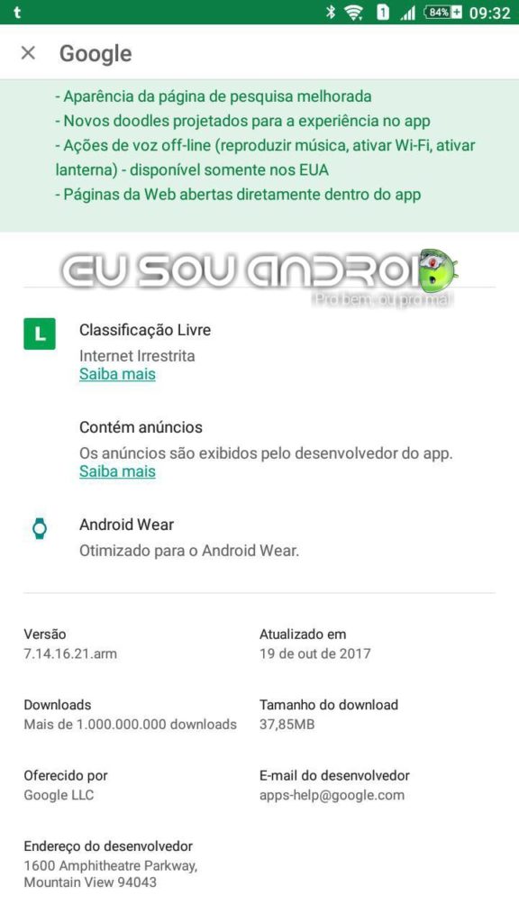 google now eu sou android3