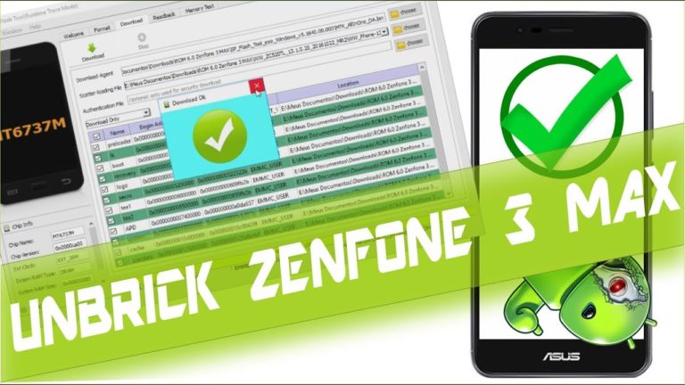 Recuperar o Zenfone 3 MAX