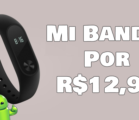Compre a Mi Band 2 Por R$12,99!