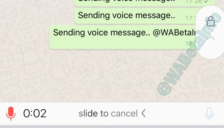 WhatsApp está testando nova forma de enviar mensagens de voz! 2