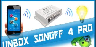 Unbox Sonoff 4 PRO chegou da Itead em 49 dias e não fui taxado