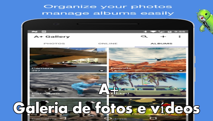 A+ Galeria de fotos e vídeos
