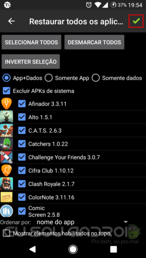 Restaurar o android sem perder nada