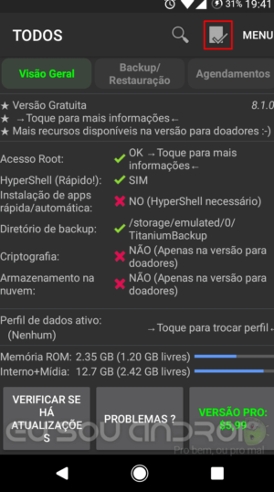 Restaurar o android sem perder nada